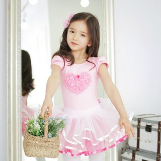 兒童芭蕾 女童 Blooming Rose 褲裝兩件式 上下分離式芭蕾舞衣 CP B874