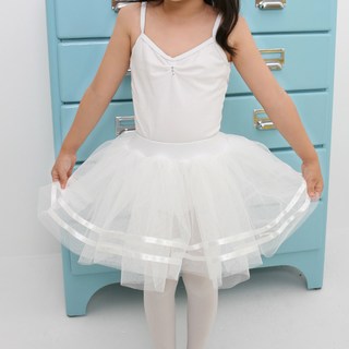 芭蕾兒童 女童雙層紗裙 單件裙 CP B752