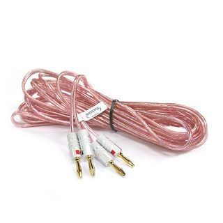 Mach Link 香蕉插頭家用揚聲器電纜線 30C 5m, ML-3BN05 (5m), 混合顏色, 1個