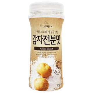 Sungjin Foods 馬鈴薯澱粉味容器型, 450g, 1罐