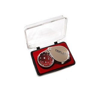 BALMY 攜帶式金屬放大鏡 20倍款, 1個