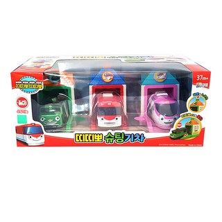 Titipo Titipo TAYO小巴士噴射火車玩具組 3入, 混色, 1組
