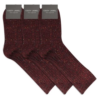 Cozy Label 羊毛羅紋冬襪 3