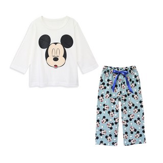 Little rabbit 男童米奇印花睡衣套裝