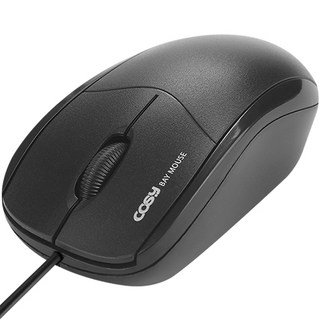 코시 유선 베이마우스, M3216, 블랙