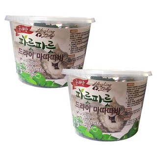 힐링타임 고양이 파릇파릇 드라이, 마따따비, 22g, 2개