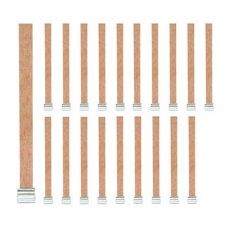 강군샵 소이 캔들 나무 심지 우든윅 오리지날윅 S 10p, 20개