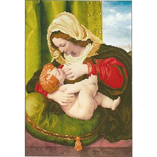 ZEZENEW 聖母瑪利亞B 鑽石畫 B1009, 混合顏色, 1個