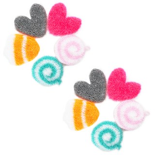 유하우스 난달라 2겹 아크릴수세미, 5개입, 2세트