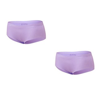 Soleil 女款無痕運動三角內褲 2入