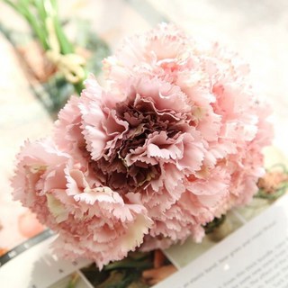 文青感性人造康乃馨花束 2入, 類型3