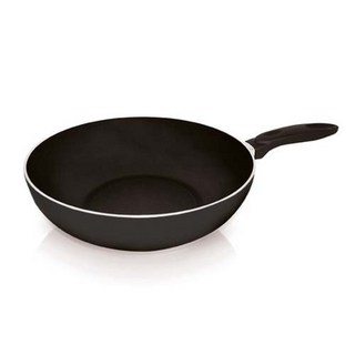 brabantia IH爐適用單柄不沾炒鍋 黑色, 28cm, 1個