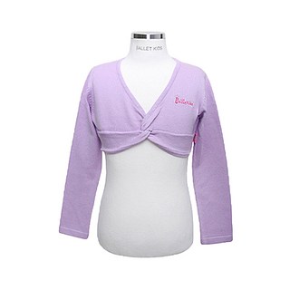 Ballet Kids 女童粉彩麻花針織開襟衫