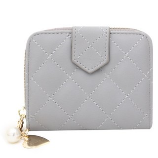 MARCO POLO 菱格絎縫短款錢包 MP1904