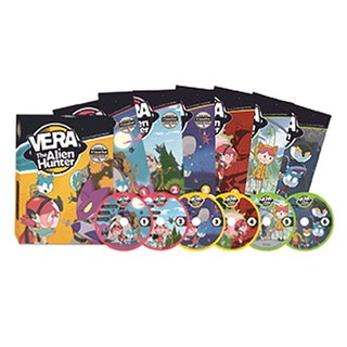 e future Vera the Alien Hunter 6冊套裝 (英文漫畫 6冊 + CD 6張), e-future