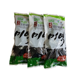 巨金島五川日曬海帶, 200g, 3包