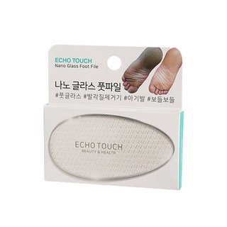ECHO TOUCH 玻璃去角質磨板, 1個