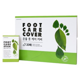 EUNYUL 足部護理棒 20g+足部護理套 20入, 1組