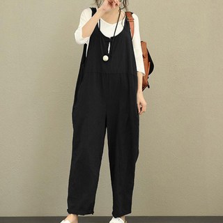 motherlike 寬鬆版型孕婦吊帶褲 9321