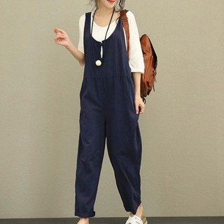 motherlike 寬鬆版型孕婦吊帶褲 9321