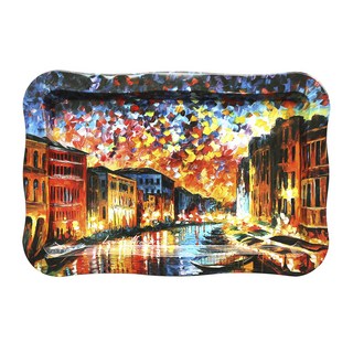 CASA MUUTTI 威尼斯馬口鐵托盤, 混合顏色, 1個