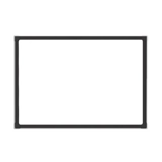 두문 더 슬림 자석 보드 화이트 블랙프레임