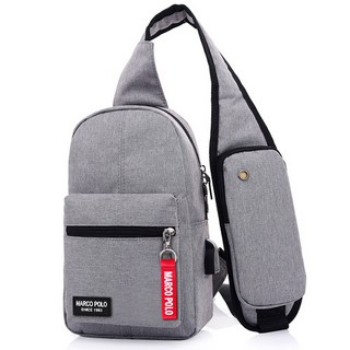 마르코폴로 USB충전 슬링백 SB03009 + 키링 랜덤발송