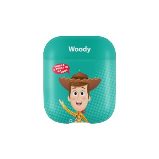 迪士尼 玩具總動員 趣味 AirPods 耳機保護套, 單一商品, 胡迪