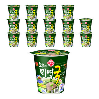 OTTOGI 不倒翁 牛肉海帶湯拉麵 60g, 15入