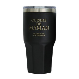 DALPAENGI LIVING 隨行保溫杯, 黑色, 887ml