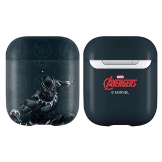 漫威漫畫英雄 AirPods 耳機保護套, 單一商品, 黑豹