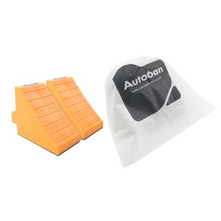 Autoban 車用輪擋 OR 2入 + 不織布袋, 1套