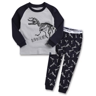 Vaenait Baby 恐龍印花家居服