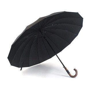 고티바쉬 우드레더그립 대형 골프 장우산 16k