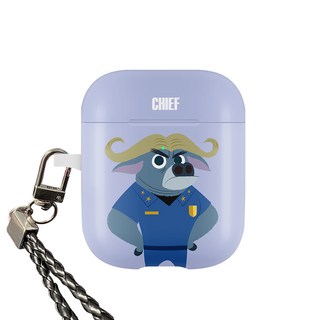 Disney 迪士尼 動物方程式AIRPODS掛繩耳機殼, 單品, 蠻牛局長