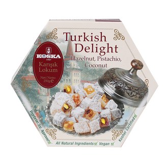 코스카 터키쉬 딜라이트 믹스넛 젤리, 250g, 1개