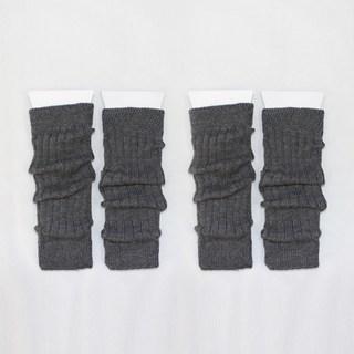 DRESSHOUSE 孩童羅紋保暖襪套 2雙