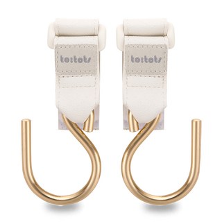 투토츠 멀티 유모차걸이 2p, 아이보리 + 골드, 1세트