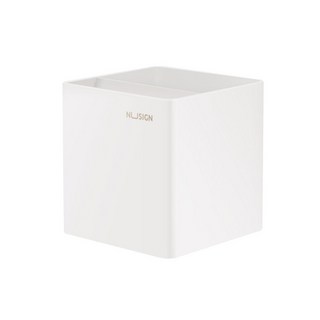 Noosa ABS 筆筒 NS011, 純白, 1個