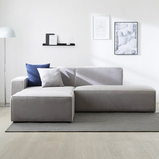 파로마 델리 아쿠아텍스 패브릭 모듈 소파 팔걸이 암리스 세트, 그레이