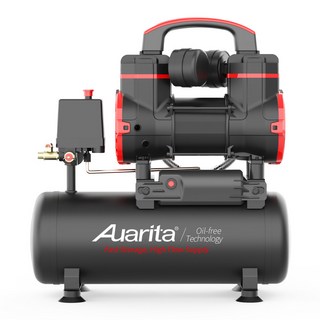 Auarita 低噪音無油空氣壓縮機 900W 8L 2-900F8, 1個