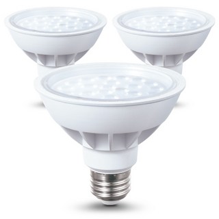 cityo LED PAR30 燈泡 15W 聚光型, 日光色, 3個