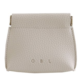 OBL 素面皮革零錢包
