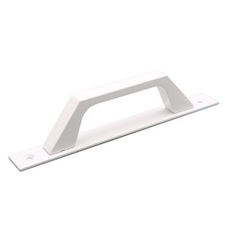 Choice五金 羅米正面板把手 白色, 1個