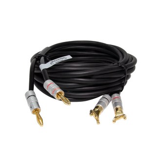 韓國製Combo香蕉頭轉馬蹄形端子電纜線 50C 30m, CP-0955, 黑色