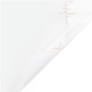 SP Global 透明線條 I LOVE YOU 花束包裝紙, 白色, 20個