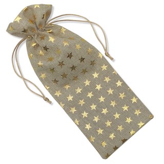 mir 米色星星酒瓶袋 L號, 10個, 混色