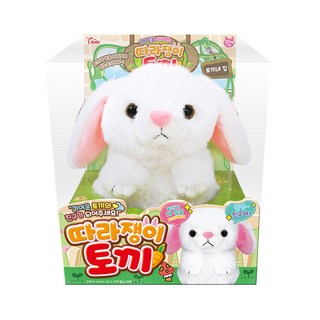 Think 學說話兔子電動玩偶, 155mm, 混合顏色, 1個