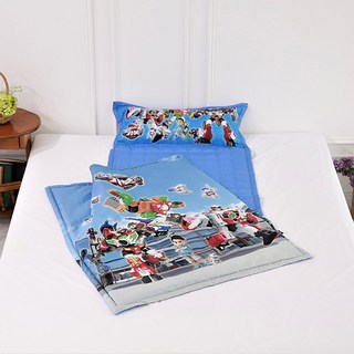 Hello CARBOT 衝鋒戰士 棉質午睡墊組, 混合顏色