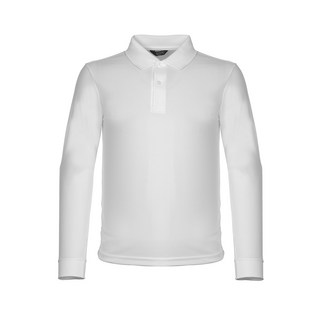 Workman 機能性長袖Polo衫 工作服 WDS 703, 白色, 1個